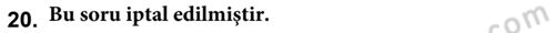 Ortaçağ Felsefesi 1 Dersi 2022 - 2023 Yılı (Final) Dönem Sonu Sınav Soruları 20. Soru
