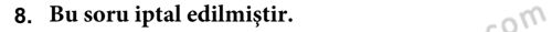 Eğitim Felsefesi Dersi 2018 - 2019 Yılı (Vize) Ara Sınav Soruları 8. Soru