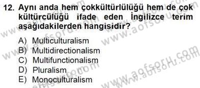 Siyaset Felsefesi 2 Dersi 2014 - 2015 Yılı (Final) Dönem Sonu Sınav Soruları 12. Soru
