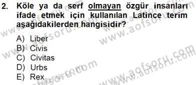Siyaset Felsefesi 2 Dersi 2014 - 2015 Yılı (Final) Dönem Sonu Sınav Soruları 2. Soru