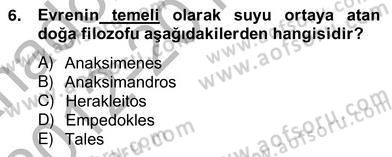 Zihin Felsefesi Dersi 2012 - 2013 Yılı (Vize) Ara Sınav Soruları 6. Soru