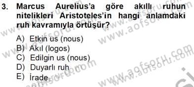 Zihin Felsefesi Dersi 2012 - 2013 Yılı (Final) Dönem Sonu Sınav Soruları 3. Soru