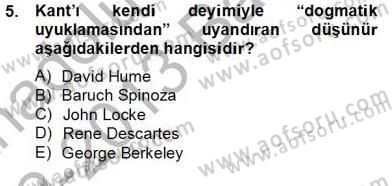 Zihin Felsefesi Dersi 2012 - 2013 Yılı (Final) Dönem Sonu Sınav Soruları 5. Soru