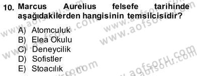 Zihin Felsefesi Dersi 2013 - 2014 Yılı (Vize) Ara Sınav Soruları 10. Soru