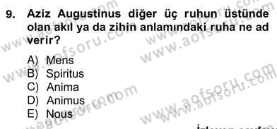 Zihin Felsefesi Dersi 2013 - 2014 Yılı (Vize) Ara Sınav Soruları 9. Soru