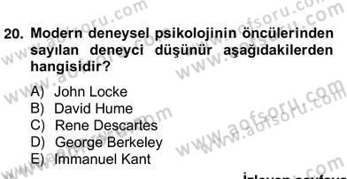 Tarih Felsefesi 2 Dersi 2012 - 2013 Yılı (Vize) Ara Sınav Soruları 10. Soru
