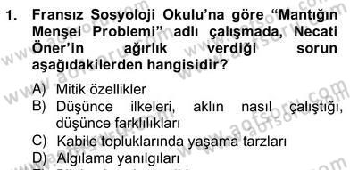 Tarih Felsefesi 2 Dersi 2012 - 2013 Yılı (Vize) Ara Sınav Soruları 11. Soru