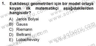 Çağdaş Felsefe 1 Dersi 2012 - 2013 Yılı (Vize) Ara Sınav Soruları 1. Soru