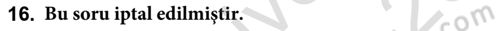 Çağdaş Felsefe 1 Dersi 2019 - 2020 Yılı (Vize) Ara Sınav Soruları 16. Soru