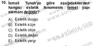 Türkiye´de Felsefenin Gelişimi 1 Dersi 2013 - 2014 Yılı Tek Ders Sınav Soruları 10. Soru