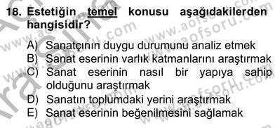 Türkiye´de Felsefenin Gelişimi 2 Dersi 2012 - 2013 Yılı (Vize) Ara Sınav Soruları 18. Soru