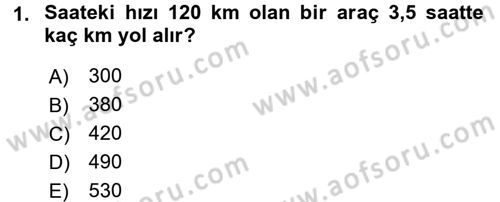 Finans Matematiği Dersi 2016 - 2017 Yılı (Vize) Ara Sınav Soruları 1. Soru