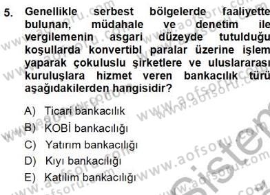 Girişim Finansmanı Dersi 2012 - 2013 Yılı (Vize) Ara Sınav Soruları 5. Soru