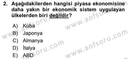Girişim Finansmanı Dersi 2024 - 2025 Yılı (Vize) Ara Sınav Soruları 2. Soru