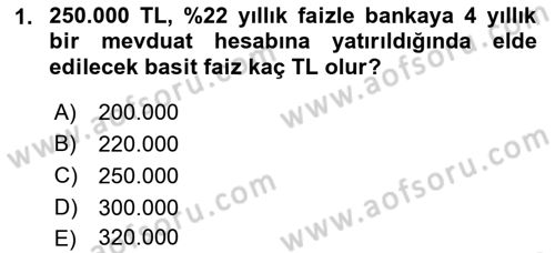 Spor Finansmanı Dersi 2023 - 2024 Yılı (Final) Dönem Sonu Sınav Soruları 1. Soru