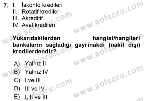 Spor Finansmanı Dersi Yaz Okulu Sınavı Deneme Sınav Soruları 7. Soru
