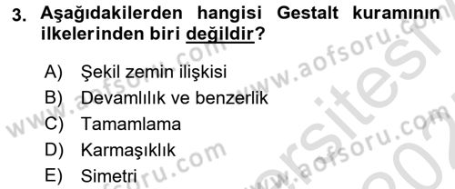 Temel Fotoğrafçılık Dersi 2024 - 2025 Yılı (Final) Dönem Sonu Sınav Soruları 3. Soru