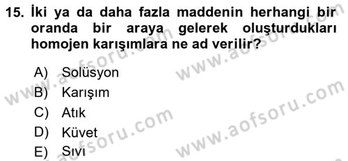 Temel Fotoğrafçılık Dersi 2024 - 2025 Yılı Yaz Okulu Sınav Soruları 15. Soru