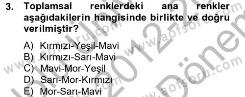 Hareketli Görüntünün Tarihi Dersi 2012 - 2013 Yılı (Final) Dönem Sonu Sınav Soruları 3. Soru