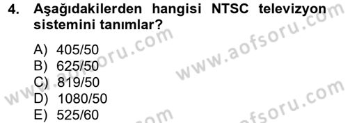 Hareketli Görüntünün Tarihi Dersi 2012 - 2013 Yılı (Final) Dönem Sonu Sınav Soruları 4. Soru