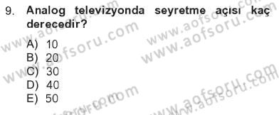 Hareketli Görüntünün Tarihi Dersi 2012 - 2013 Yılı Tek Ders Sınav Soruları 9. Soru