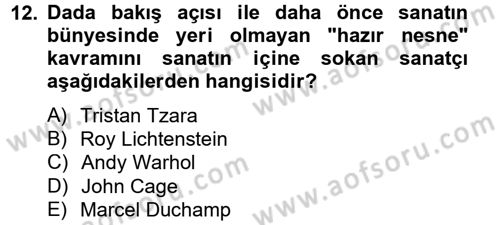 Hareketli Görüntünün Tarihi Dersi 2013 - 2014 Yılı (Final) Dönem Sonu Sınav Soruları 12. Soru