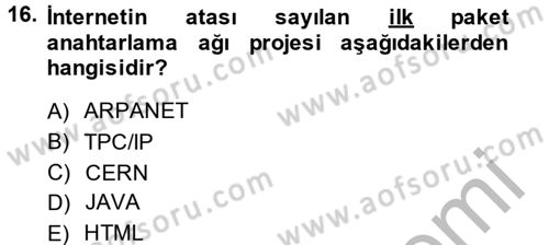 Hareketli Görüntünün Tarihi Dersi 2014 - 2015 Yılı (Final) Dönem Sonu Sınav Soruları 16. Soru