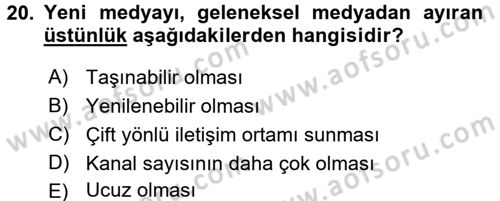 Hareketli Görüntünün Tarihi Dersi 2016 - 2017 Yılı 3 Ders Sınav Soruları 20. Soru