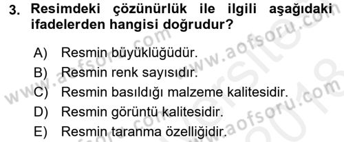 Hareketli Görüntünün Tarihi Dersi 2017 - 2018 Yılı (Final) Dönem Sonu Sınav Soruları 3. Soru