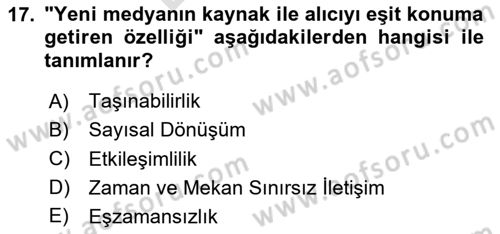 Hareketli Görüntünün Tarihi Dersi 2023 - 2024 Yılı (Final) Dönem Sonu Sınav Soruları 17. Soru