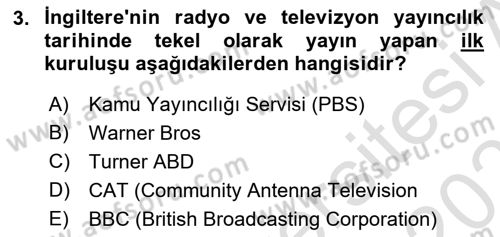 Hareketli Görüntünün Tarihi Dersi 2024 - 2025 Yılı (Final) Dönem Sonu Sınav Soruları 3. Soru