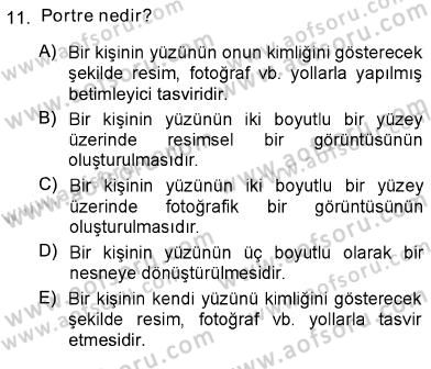 Fotoğraf Tarihi Dersi Ara Sınavı Deneme Sınav Soruları 11. Soru