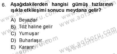 Fotoğraf Tarihi Dersi Ara Sınavı Deneme Sınav Soruları 6. Soru