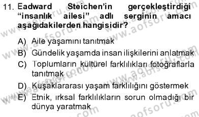 Fotoğraf Tarihi Dersi 2013 - 2014 Yılı (Final) Dönem Sonu Sınav Soruları 11. Soru