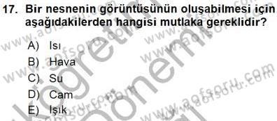 Fotoğraf Tarihi Dersi 2015 - 2016 Yılı (Vize) Ara Sınav Soruları 17. Soru