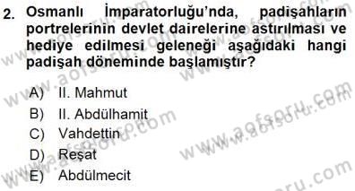 Fotoğraf Tarihi Dersi 2015 - 2016 Yılı (Final) Dönem Sonu Sınav Soruları 2. Soru