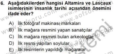 Fotoğraf Tarihi Dersi 2015 - 2016 Yılı (Final) Dönem Sonu Sınav Soruları 6. Soru