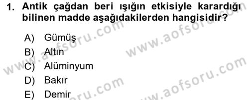 Fotoğraf Tarihi Dersi 2016 - 2017 Yılı (Final) Dönem Sonu Sınav Soruları 1. Soru