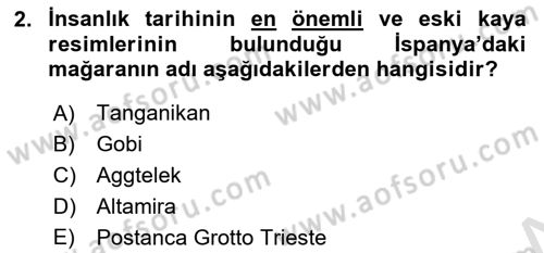 Fotoğraf Tarihi Dersi Ara Sınavı Deneme Sınav Soruları 2. Soru