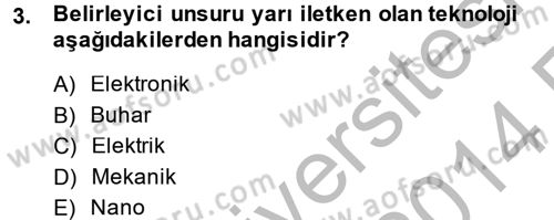 Sayısal Fotoğrafa Giriş Dersi 2013 - 2014 Yılı (Vize) Ara Sınav Soruları 3. Soru