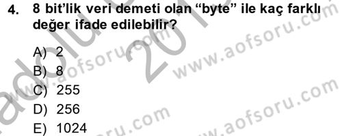 Sayısal Fotoğrafa Giriş Dersi 2013 - 2014 Yılı (Vize) Ara Sınav Soruları 4. Soru