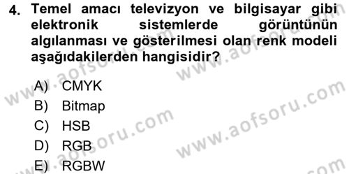 Sayısal Fotoğrafa Giriş Dersi 2015 - 2016 Yılı (Vize) Ara Sınav Soruları 4. Soru