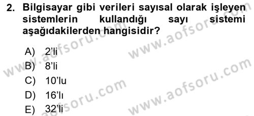 Sayısal Fotoğrafa Giriş Dersi 2017 - 2018 Yılı 3 Ders Sınav Soruları 2. Soru