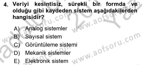 Sayısal Fotoğrafa Giriş Dersi 2018 - 2019 Yılı Yaz Okulu Sınav Soruları 4. Soru