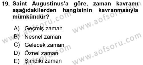 Fotoğraf Kültürü Dersi 2016 - 2017 Yılı 3 Ders Sınav Soruları 19. Soru