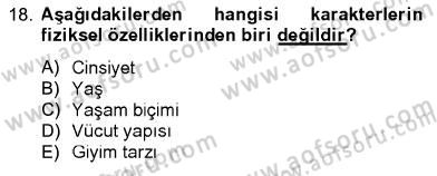 Televizyon Program Yapımı Dersi 2012 - 2013 Yılı (Vize) Ara Sınav Soruları 18. Soru