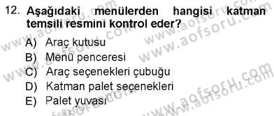 Sayısal Fotoğraf İşleme Teknikleri Dersi Ara Sınavı Deneme Sınav Soruları 12. Soru