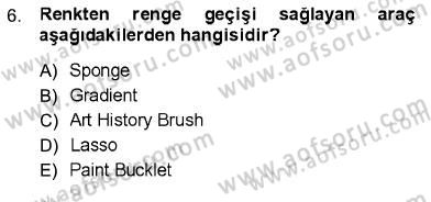 Sayısal Fotoğraf İşleme Teknikleri Dersi 2012 - 2013 Yılı (Final) Dönem Sonu Sınav Soruları 6. Soru
