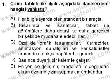 Sayısal Fotoğraf İşleme Teknikleri Dersi 2013 - 2014 Yılı (Vize) Ara Sınav Soruları 1. Soru