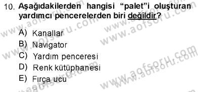 Sayısal Fotoğraf İşleme Teknikleri Dersi Ara Sınavı Deneme Sınav Soruları 10. Soru